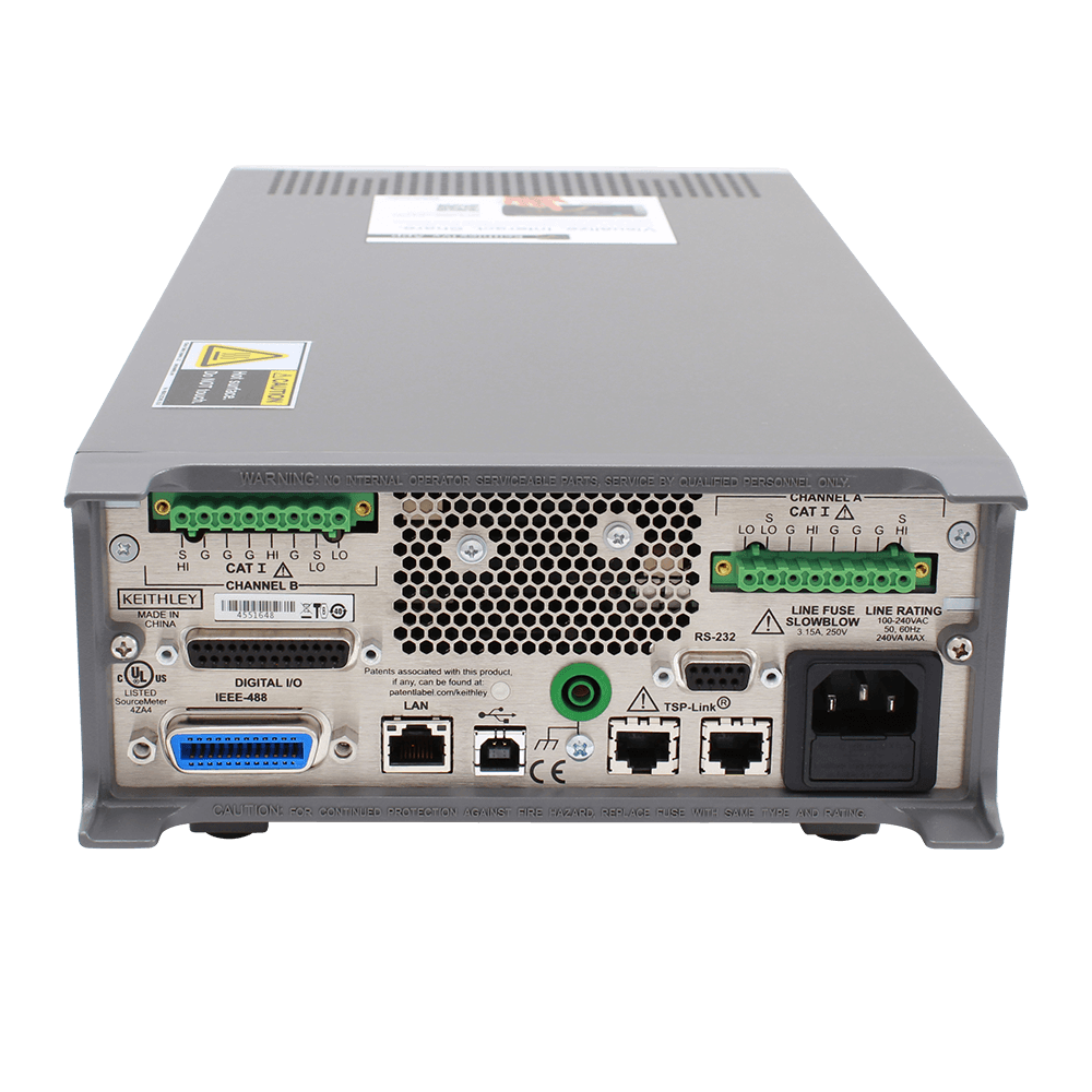 Keithley 2602B 背面